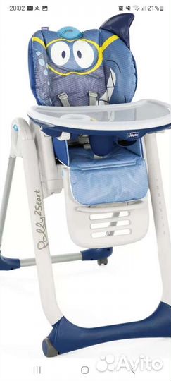Chicco Polly 2 Startдетский стульчик
