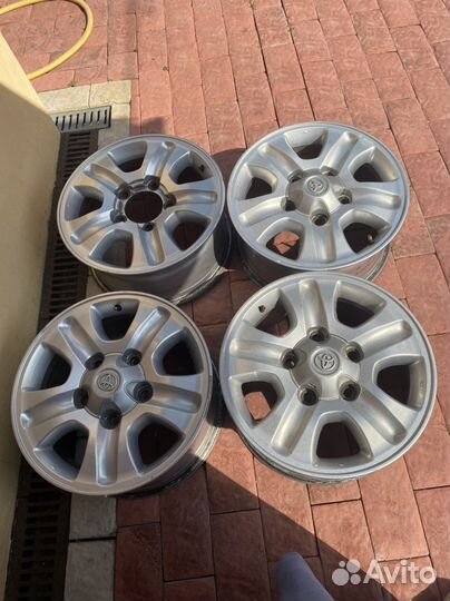 Литые диски toyota land cruiser