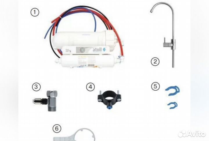 Детали для фильтров обратного осмоса