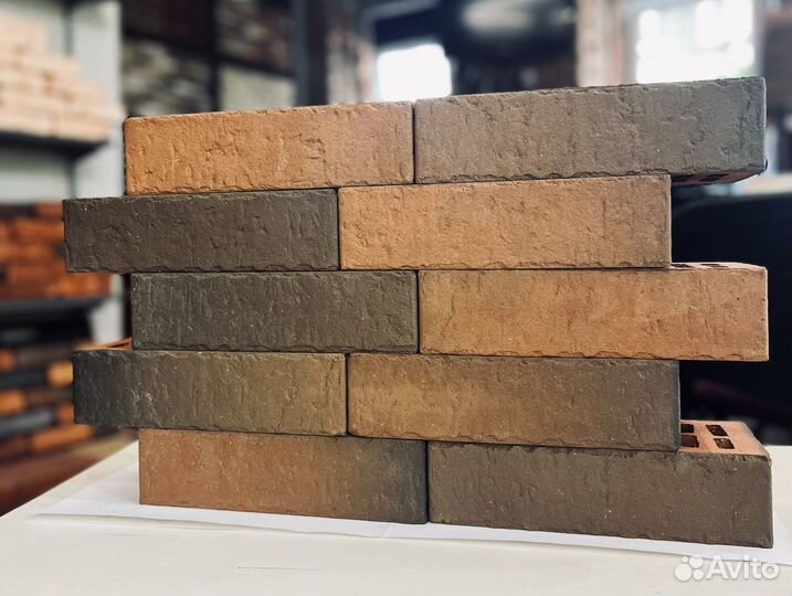 Кирпич облицовочный баварская кладка
