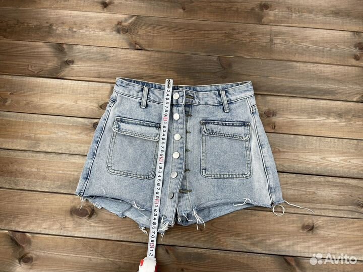 Юбка шорты джинсовые