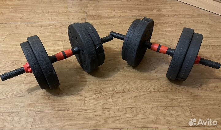 Гантели разборные, 30кг