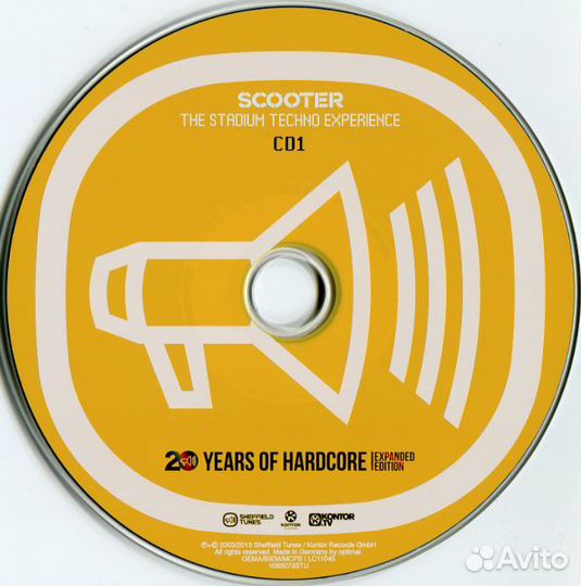 Scooter - 20 Years Of Hardcore: Stadium Techno Experience (Strictly Limited Expanded Edition) (3 CD)