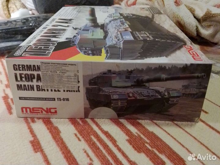 Сборная модель танка 1 35