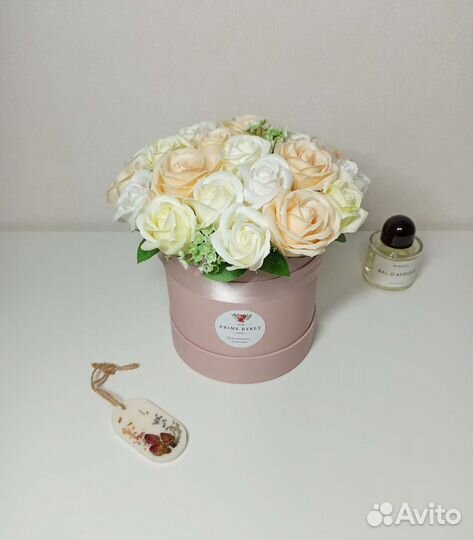 Букет из Мыльных роз на день Рождения