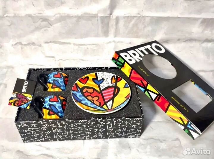 Кофейный набор от Romero Britto-Бритоо