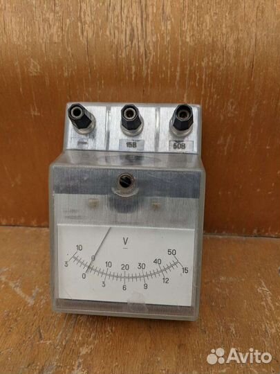 Вольтметр постоянного тока, учебный-2