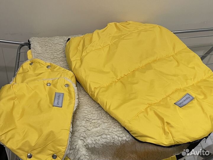 Зимний конверт в прогулочную коляску AmaroBaby