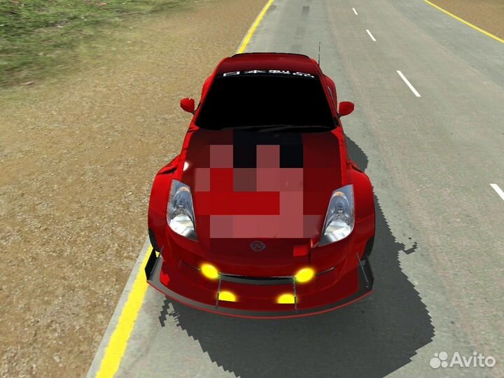 Nissan 350z car parking