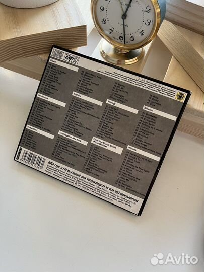 Музыкальный CD MP3 диск группы Nirvana