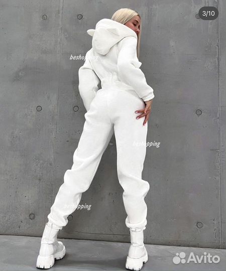 Женский комбинезон на флисе Beshopping