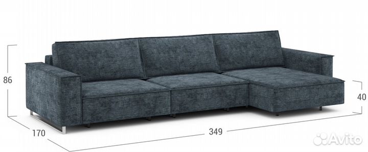 Новый угловой диван кровать модульный дизайн 005