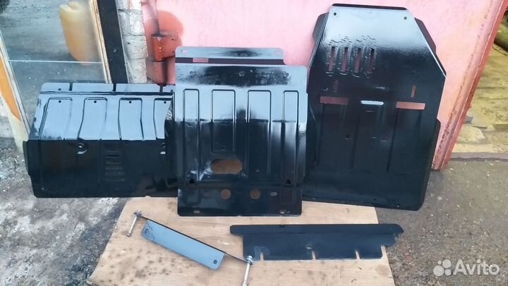 Защита картера двс + АКПП + раздатка