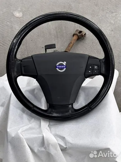 Руль volvo s40,c30,v50 шлейф airbag в сборе