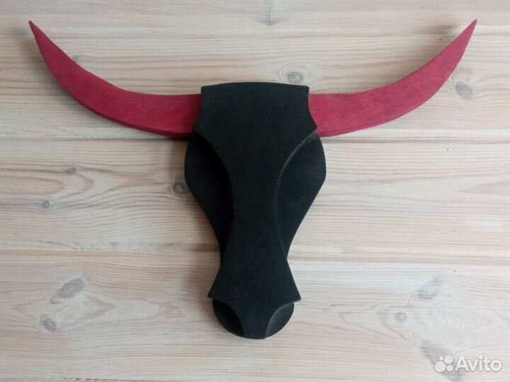 Декор трофей голова быка