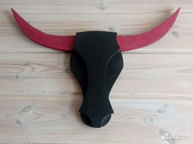 Декор трофей голова быка