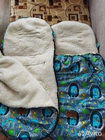 Меховые карманы на замках для зимних прогулок