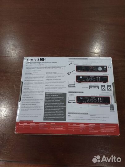 Звуковая карта Focusrite Scarlett