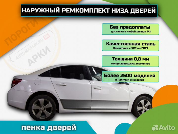 Ремвставки низа дверей Chery Tiggo (T11)