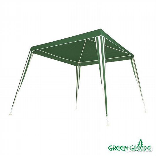 Тент садовый Green Glade 1018 2,4х2,4м/3x3x2,5м п