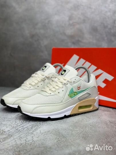 Nike Wmns Air Max 90 SE White Neptune Green