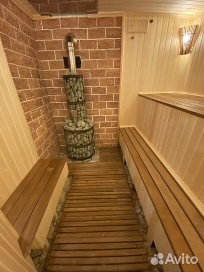 Русская баня на дровах