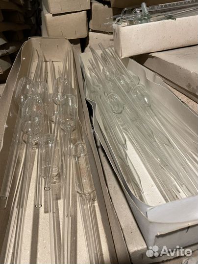 Пипетки Мора новые 50 мл, 100 мл