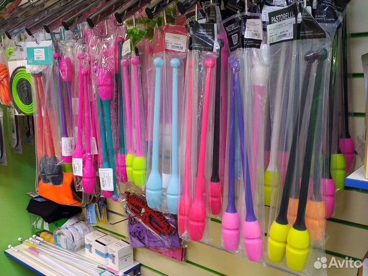 Булавы вставляющиеся для гимнастики