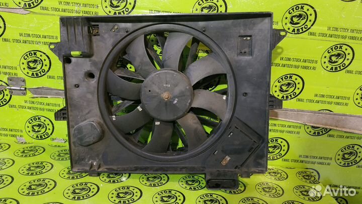 Диффузор радиатора охлаждения Jaguar S-type 3.0