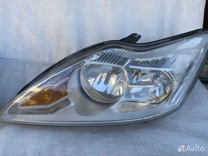 Фары ford focus 2 рестайлинг правая и левая