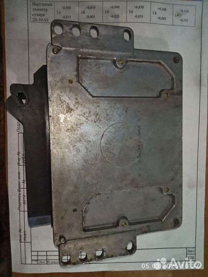 Блок управления двигателем микас 7.1