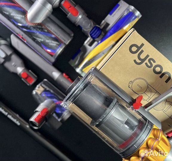 Пылecоc Dyson v15gm detеct fluffy с подсветкoй