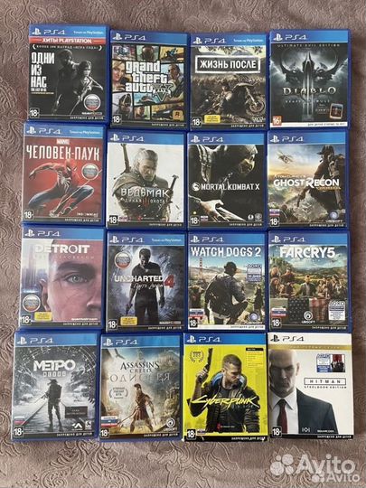 Игры для приставок ps4