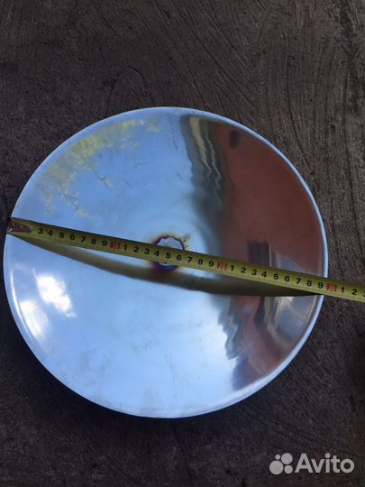 Садж из нержавейки 30 см