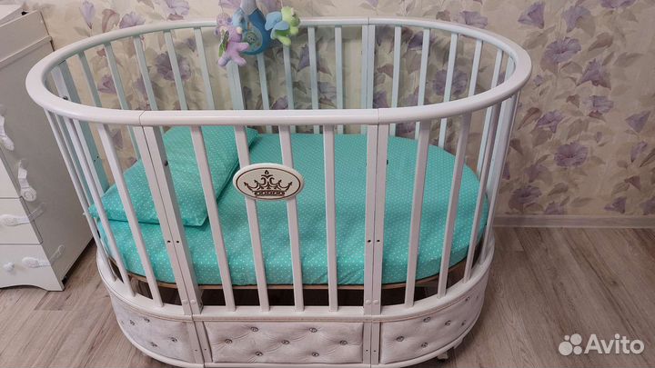 Детская кровать трансформер с маятником