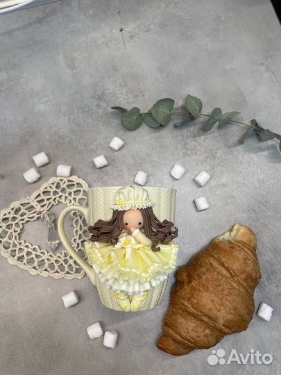 Кружка с декором