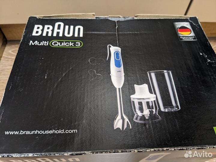 Блендер погружной Braun MultiQuick 3