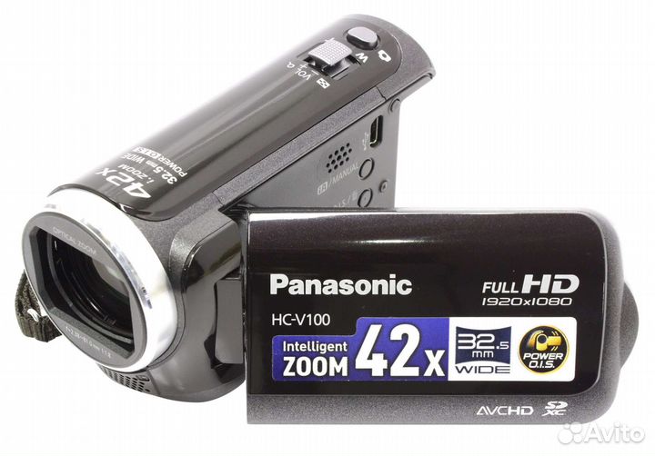 Видеокамера Full HD Panasonic hc v100