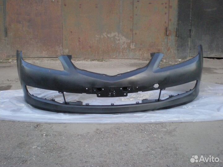 Бампер передний под омыватель Mazda 6 GG рестайл