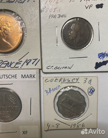 Иностранные коллекционные монеты