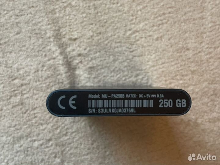 Внешний ssd диск Samsung T5 250gb