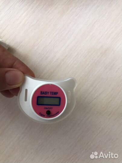 Пустышка термометр