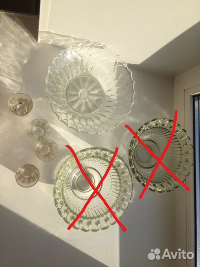 Хрусталь СССР(салатники,конфетницы,стопки)