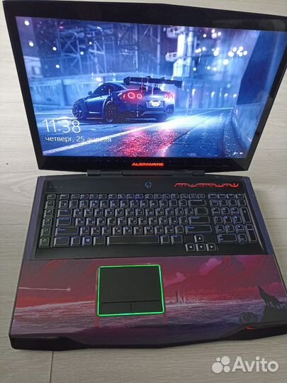 Alienware M18 X R-2Intel cor tm i7-3740QM3700 мгц