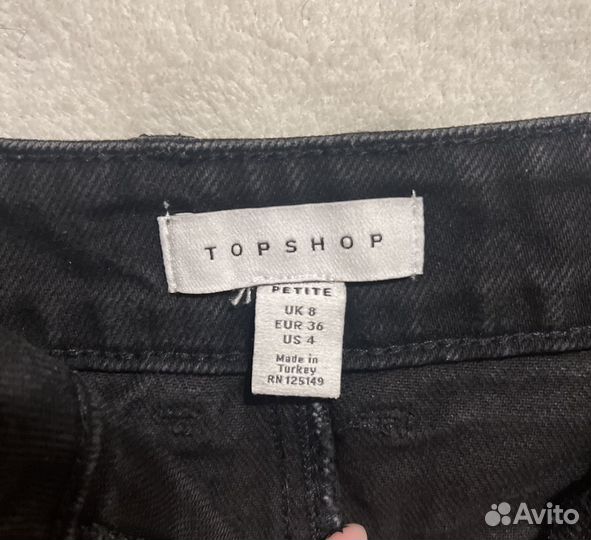 Юбка джинсовая topshop 42