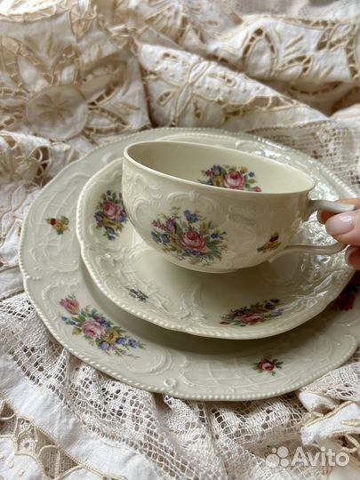Чайно-кофейные пары и тарелки Sanssouci, Rosenthal
