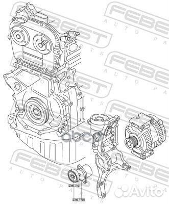 Натяжитель ремня навесного оборудования 2390TIG