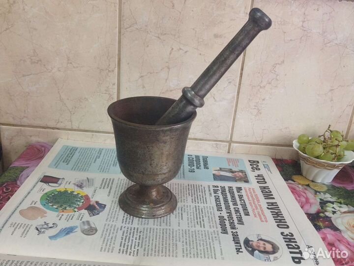 Ступка с пестиком СССР