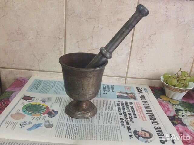 Ступка с пестиком СССР