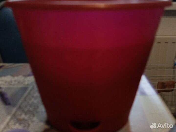 Горшки для цветов с прикорневым поливом